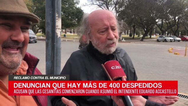 C20 Noticias | Reclamo contra el municipio – Roberto Battaglia y José Bernabé