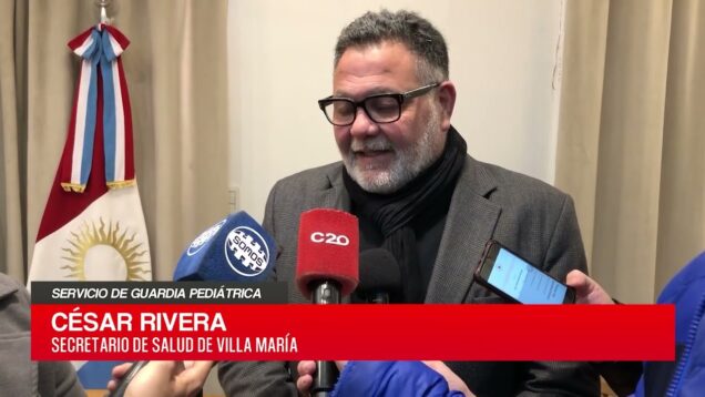 C20 Noticias | Servicio de guardia pediátrica – César Rivera