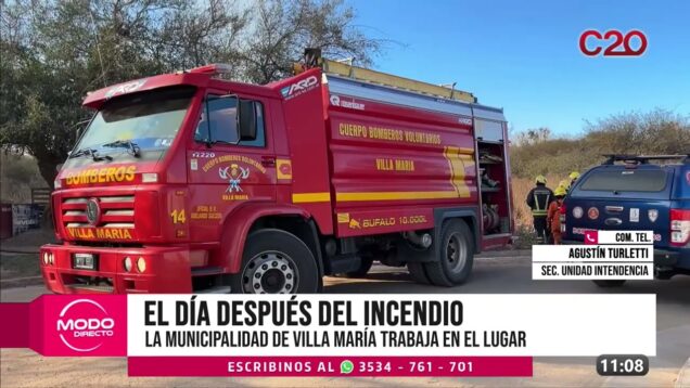 Modo Directo | Día después del incendio – Agustín Turletti