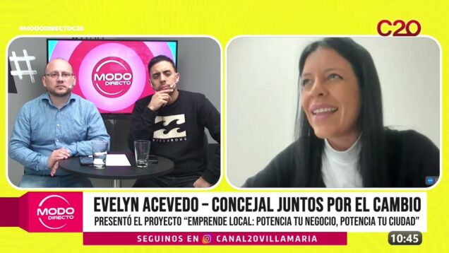 Modo Directo | “Emprende Local” – Evelyn Acevedo