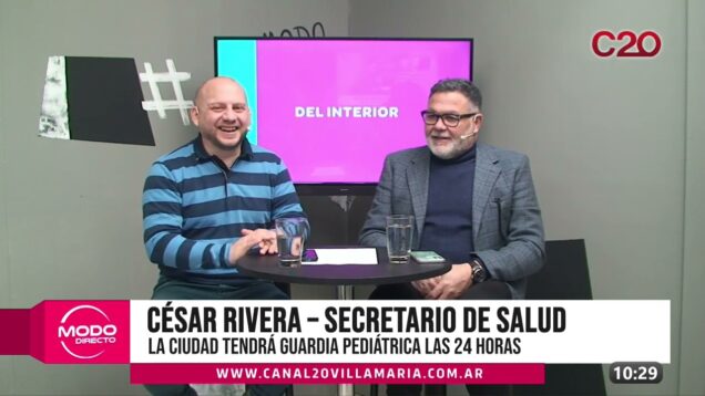 Modo Directo | Guardia Pediátrica las 24 hs – César Rivera