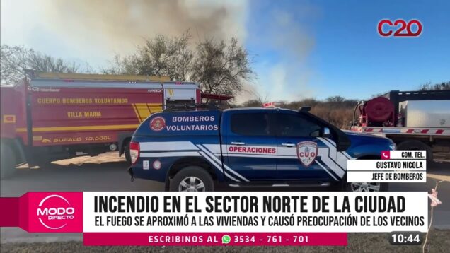 Modo Directo | Incendios en la provincia – Gustavo Nicola