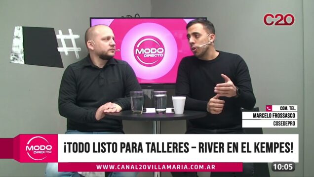 Modo Directo | Talleres – River – Marcelo Frossasco