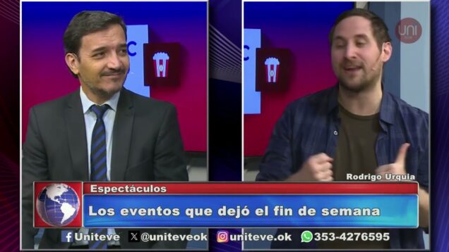 Uniteve Noticias | Los eventos del fin de semana