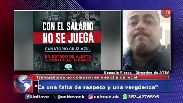 Uniteve Noticias | Trabajadores del Cruz Azul reclaman por falta de pagos