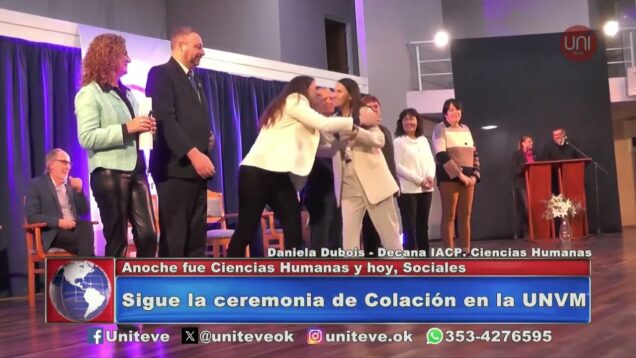 Uniteve Noticias | XL Ceremonia de Colación de la UNVM: 107 graduados de carreras de educación, arte y salud