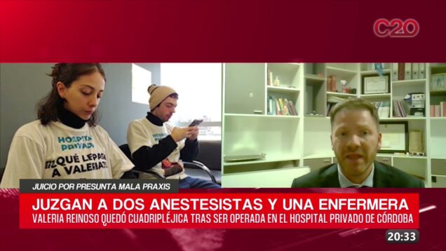C20 Noticias | Juicio por presunta mala praxis – Ricardo Obregon Giraudo