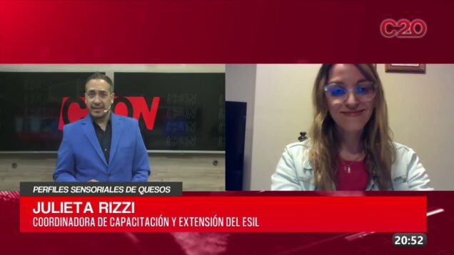 C20 Noticias | Perfiles sensoriales de quesos – Julieta Rizzi