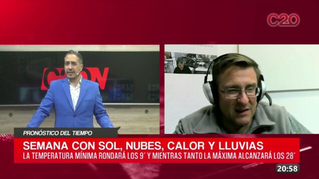 C20 Noticias | Pronóstico del tiempo – Hernán Allasia