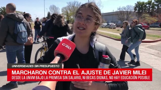 C20 Noticias | Universidades sin presupuesto – Micaela Carreras