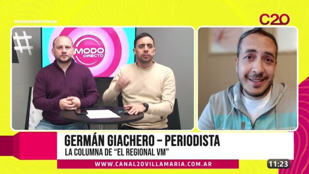 Modo Directo | El Regional VM – Germán Giachero