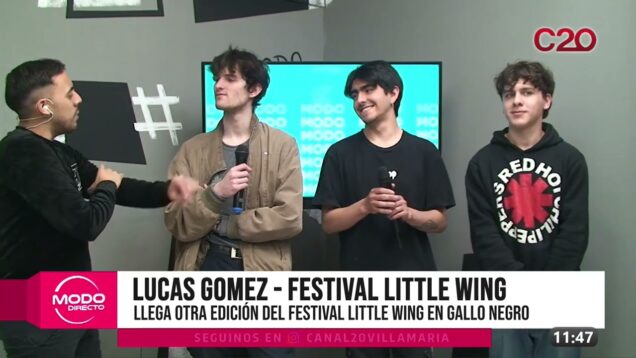 Modo Directo | Festival Little Wing – Lucas Gómez