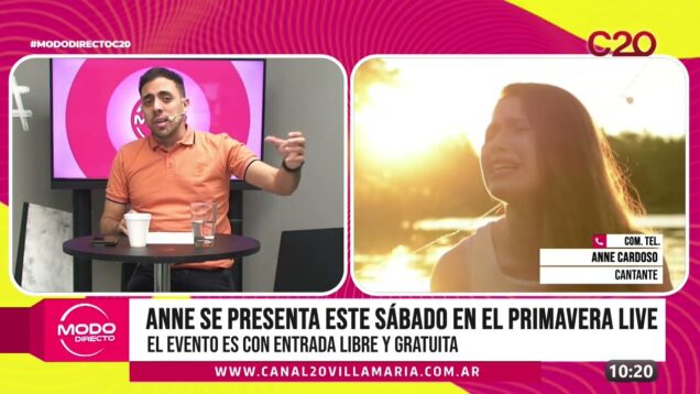Modo Directo | Primavera Live – Anne Cardoso