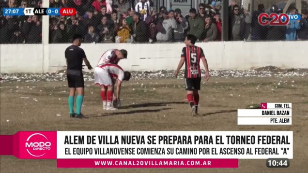 Modo Directo | Torneo Federal – Daniel Bazan