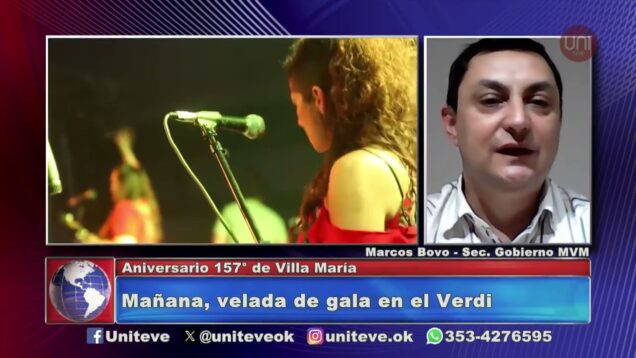 Uniteve Noticias | Aniversario 157º de Villa María