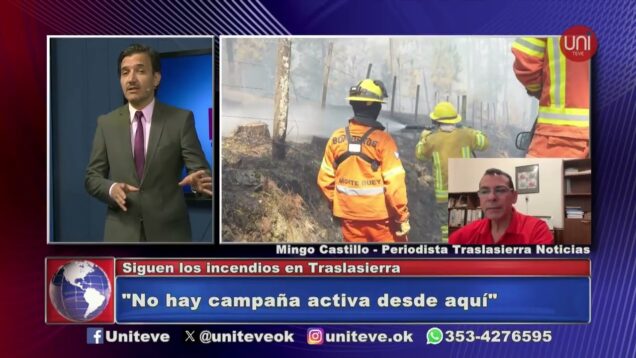 Uniteve Noticias | Continúan los incendios en Traslasierra