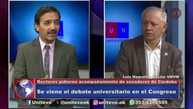 Uniteve Noticias | El Senado debate el financiamiento universitario