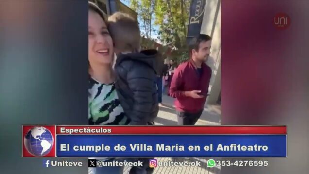 Uniteve Noticias | Fiesta de la primavera en el Anfi – Rodrigo Urquía