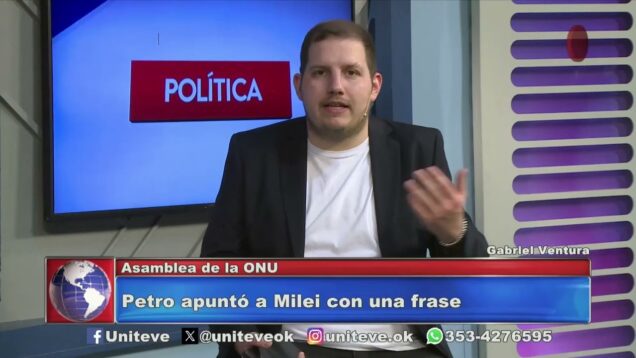 Uniteve Noticias | Gabriel Ventura nos trae todas las novedades políticas de la semana.