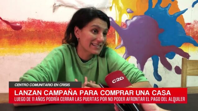 C20 Noticias | Centro comunitario en crisis – Vanina García