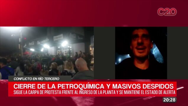 C20 Noticias | Conflicto en Río Tercero – Lucas Felici