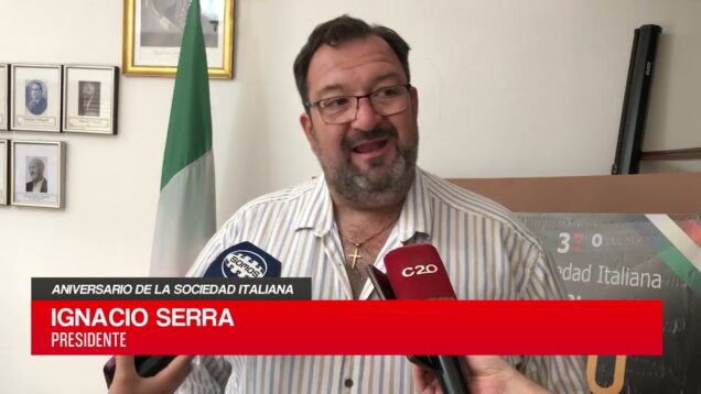 C20 Noticias | Ignacio Serra – Aniversario de la Sociedad Italiana