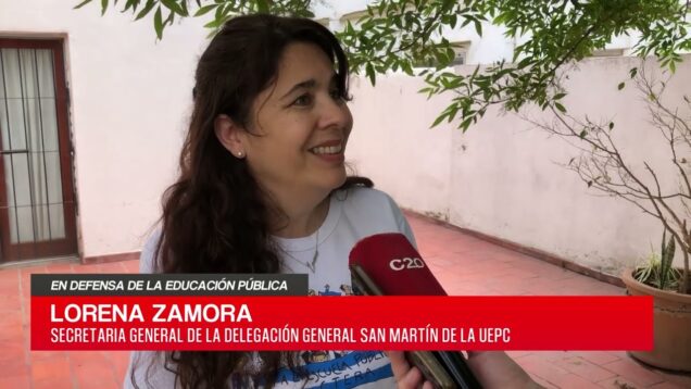 C20 Noticias | Lorena Zamora – En defensa de la Educación Pública