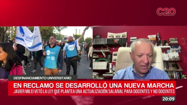 C20 Noticias | Luis Negretti – Desfinanciamiento Universitario