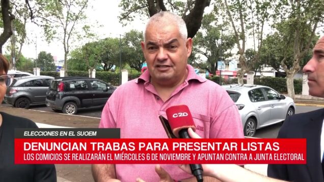 C20 Noticias | Luis Saire – Valeria Gudiño – Elecciones en el Suoem