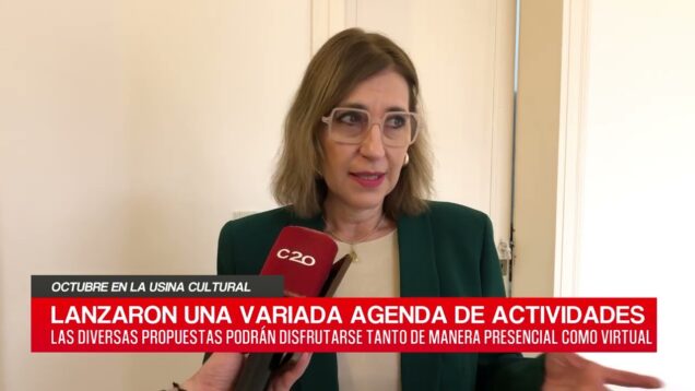C20 Noticias | María Laura Gili – Octubre en la Usina Cultural