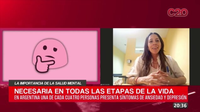 C20 Noticias | Nadia Quevedo – La importancia de la salud mental