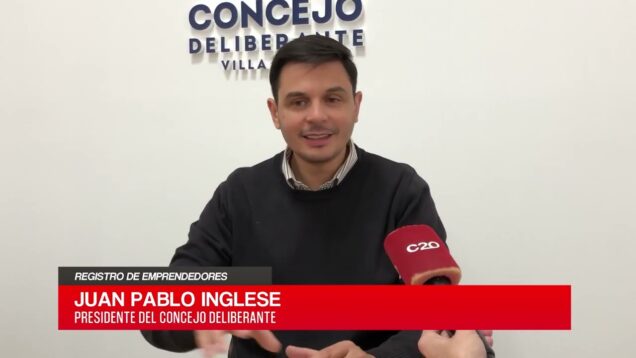 C20 Noticias | Registro de emprendedores – Juan Pablo Inglese