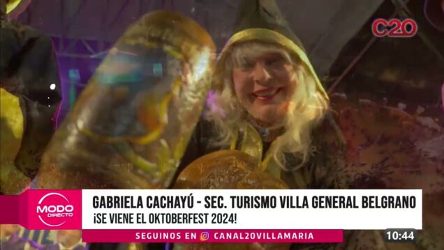 Modo Directo | Gabriela Cachayú – ¡Se viene el Oktoberfest 2024!