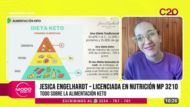 Modo Directo | Jesica Engelhardt – Todo sobre la alimentación Keto
