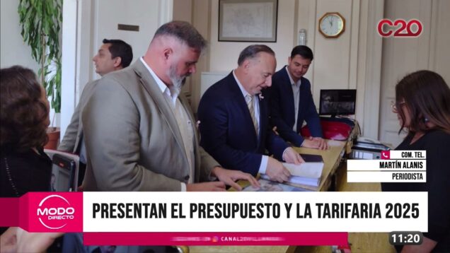 Modo Directo | Presentan el presupuesto y la tarifaria 2025