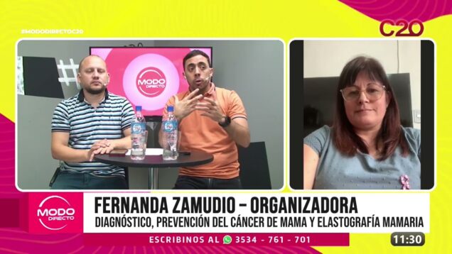 Modo Directo | Prevención del cáncer de mama – Fernanda Zamudio