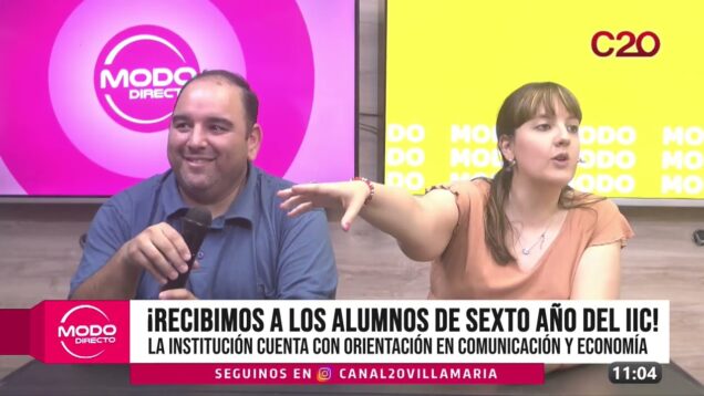Modo Directo | Recibimos alumnos de sexto año del IIC