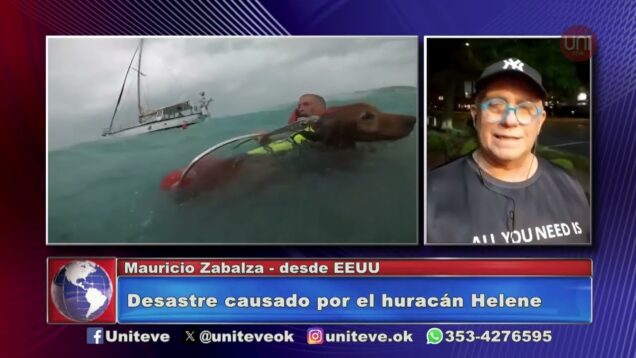 Uniteve Noticias | Huracán Helene dejó hasta ahora 152 muertos