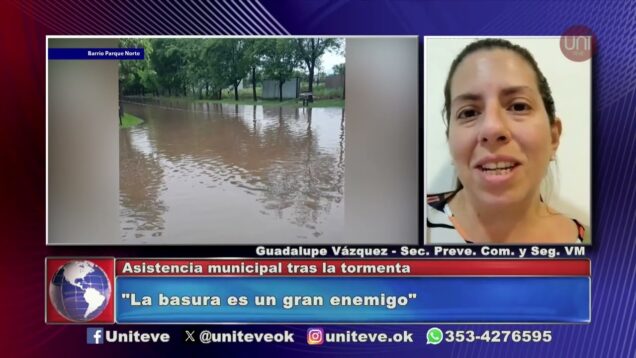 Uniteve Noticias | Lo que dejó la tormenta – Urbana Guadalupe Vázquez