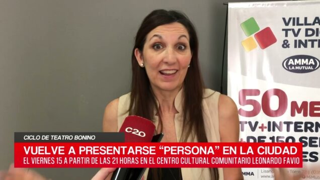 C20 Noticias | Ciclo de teatro bonino – Karina Costabello