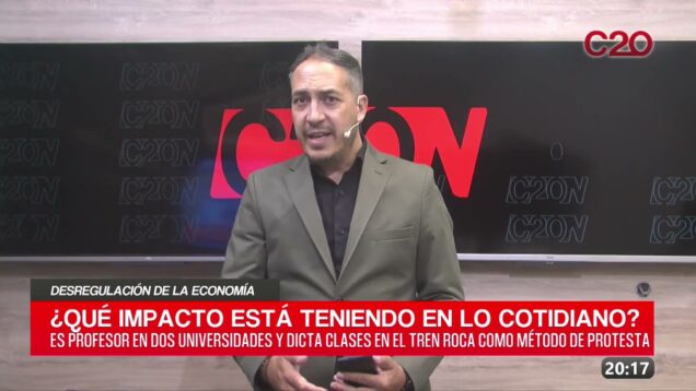 C20 Noticias | Desregulación de la economía – Hernán Bergstein