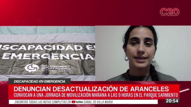 C20 Noticias | Discapacidad en Emergenca – Belén Frías
