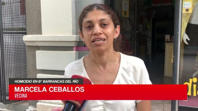 C20 Noticias | Homicidio en B° Barrancas del río