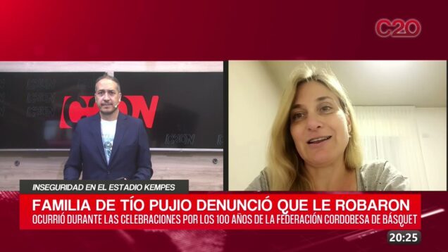 C20 Noticias | Inseguridad en el estadio kempes – María Pía Marinozzi