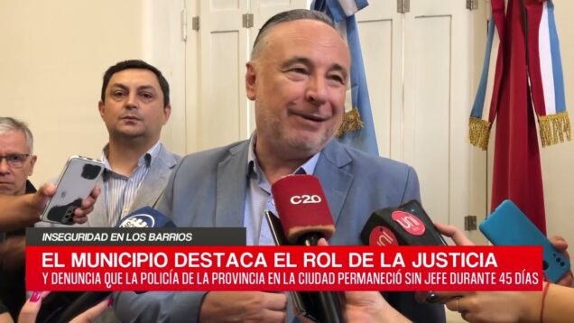 C20 Noticias | Inseguridad en los barrios – Eduardo Accastello