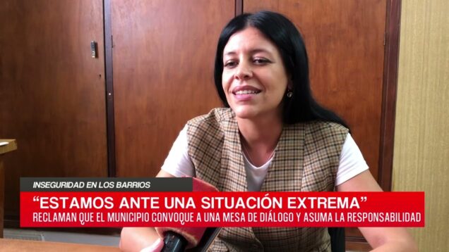 C20 Noticias | Inseguridad en los barrios – Evelyn Acevedo