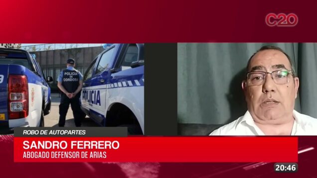 C20 Noticias | Robo de autopartes – Sandro Ferrero