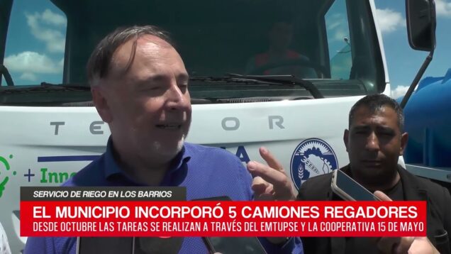 C20 Noticias | Servicio de riego en los barrios – Eduardo Accastello