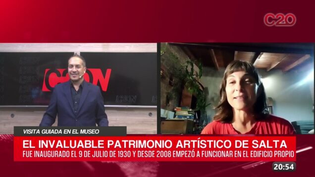 C20 Noticias | Visita guiada en el museo – Marcela López Sastre