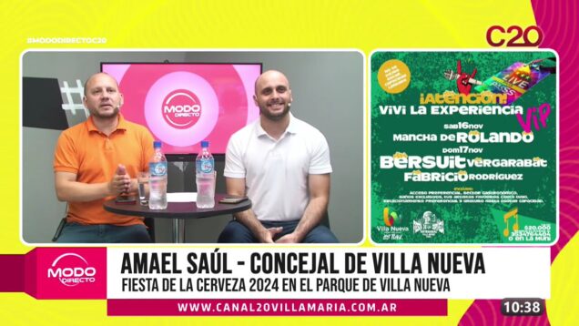 Modo Directo | Fiesta de la cerveza – Amael Saúl